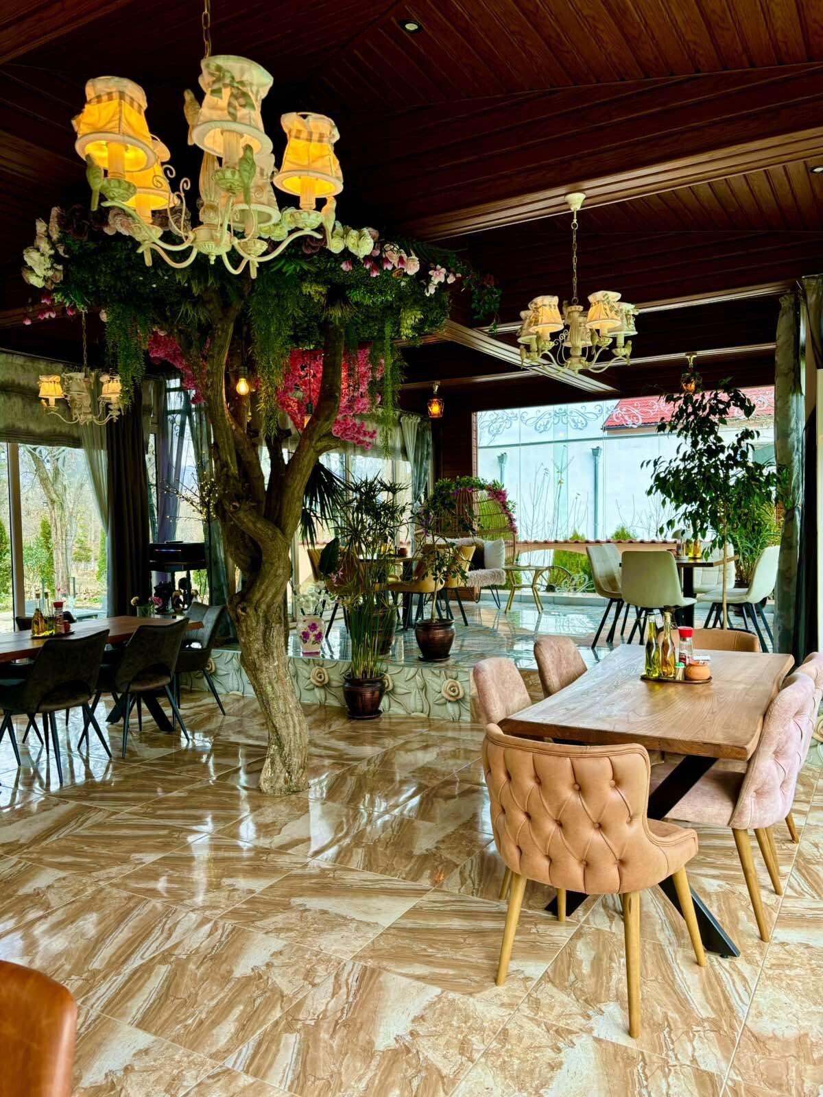 The hall
